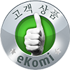 eKomi 실버 승인 인장을 획득하셨습니다!